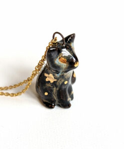 Night Sky Cat Pendant