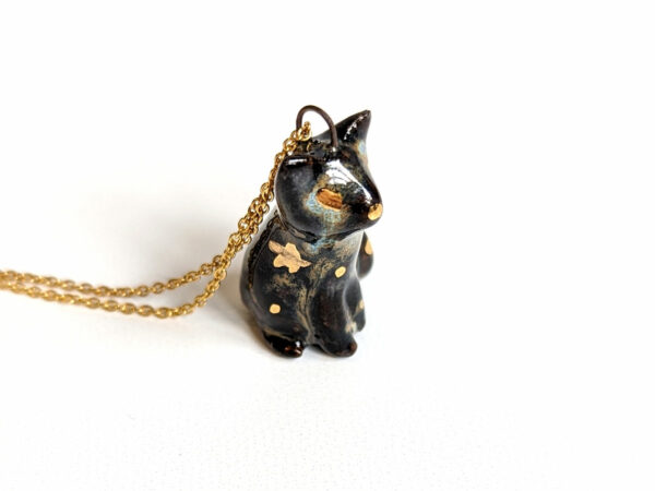 Night Sky Cat Pendant