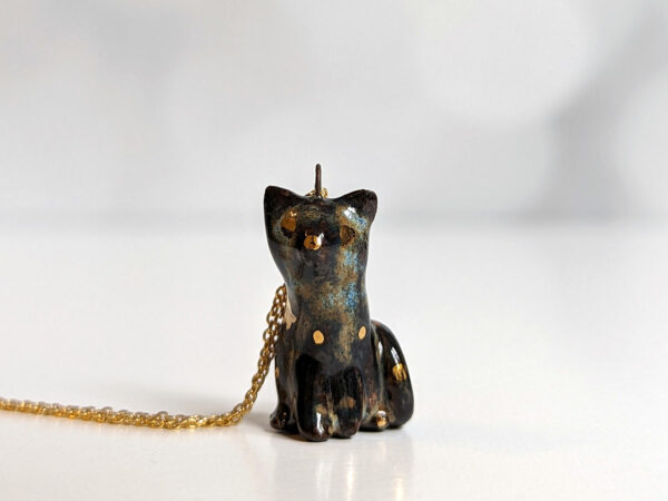 Night Sky Cat Pendant