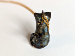 Night Sky Cat Pendant