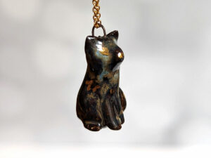 Night Sky Cat Pendant