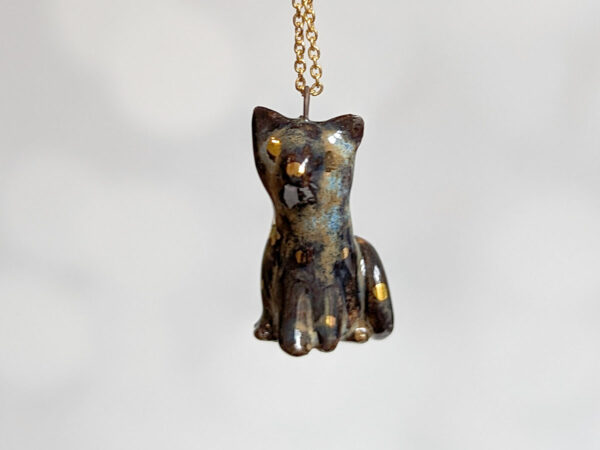 Night Sky Cat Pendant