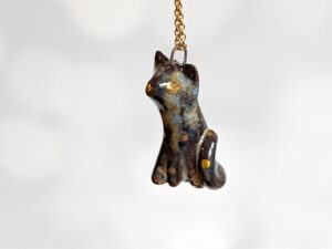 Night Sky Cat Pendant