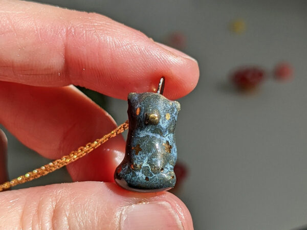 Night Sky Cat Pendant