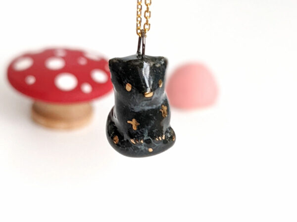 Night Sky Cat Pendant