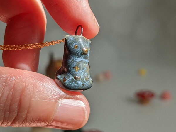 Night Sky Cat Pendant