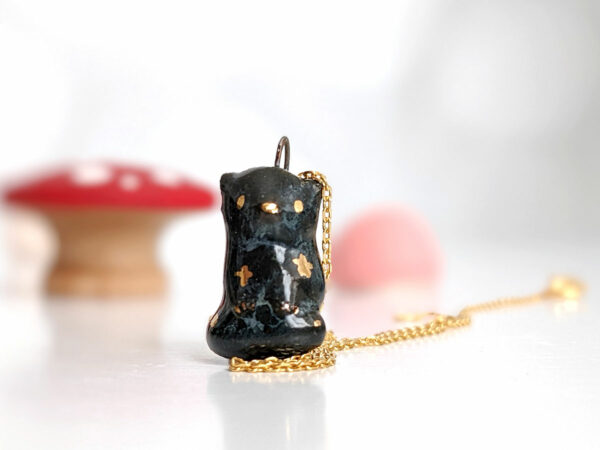 Night Sky Cat Pendant