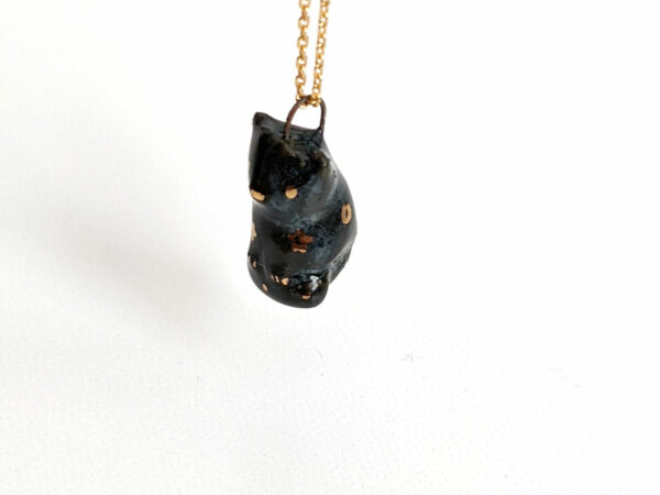 Night Sky Cat Pendant