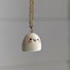 porcelain pendant cute ghost