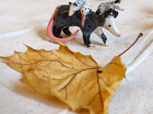 porcelain opossum mom