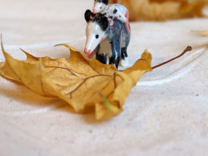 porcelain opossum mom