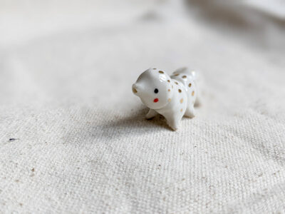 Tardigrade Porcelaine et or