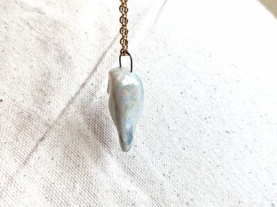 Pendentif Chouette Nacrée – Image 4