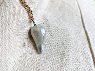 Pendentif Chouette Nacrée – Image 5