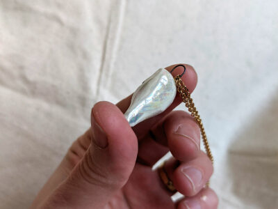 Pendentif Chouette Nacrée – Image 8
