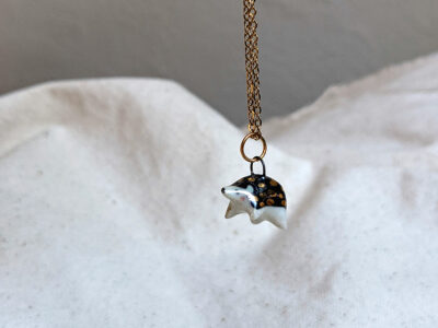 Pendentif Hérisson doré – Image 6