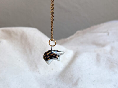Pendentif Hérisson doré – Image 4