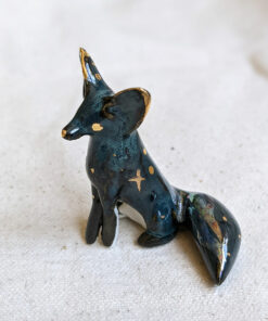 Porcelain Starry Night Fennec Fox