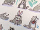 73 Raccoons, original watercolor - Image 8