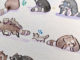 73 Raccoons, original watercolor - Image 7