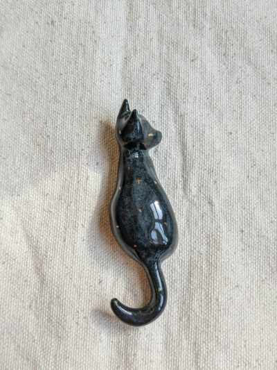 Wall Hook : Porcelain Cat - Image 2