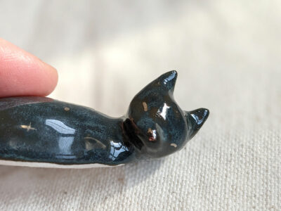 Wall Hook : Porcelain Cat - Image 5