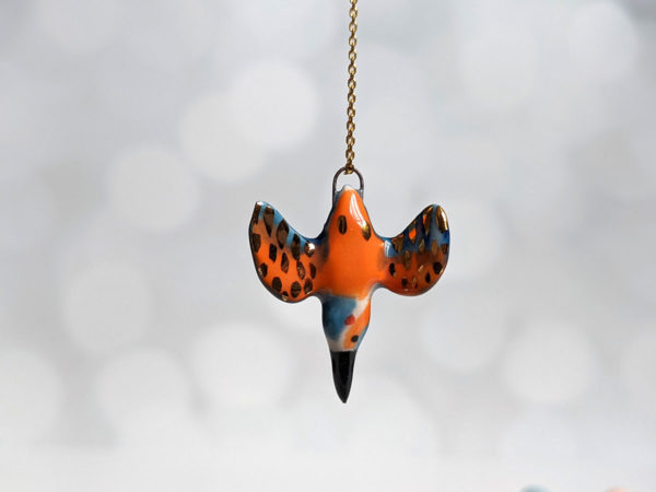 kingfisher pendant