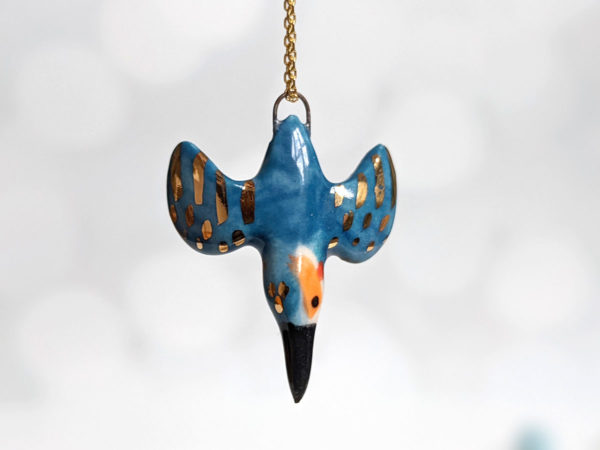 kingfisher pendant