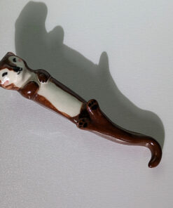 cute otter figurine porcelain handmade