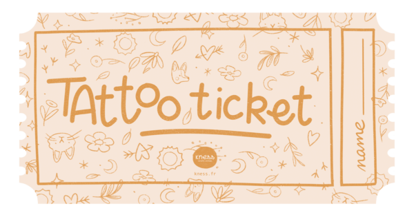 Tattoo Ticket Tatouage