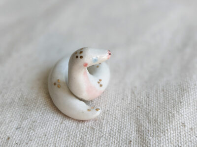 Python blanc et or – Image 6