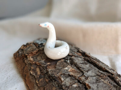 Python blanc et or – Image 5