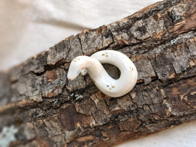 Python blanc et or – Image 4