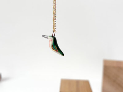 Pendentif - Colibri et Or – Image 5