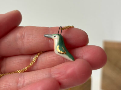 Pendentif - Colibri et Or – Image 3