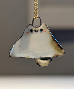 nightsky ray porcelain pendant