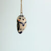 owl pendant porcelain