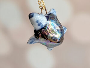 turtle handmade ceramics pendant