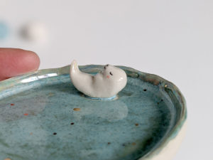 porcelain ring dish seal