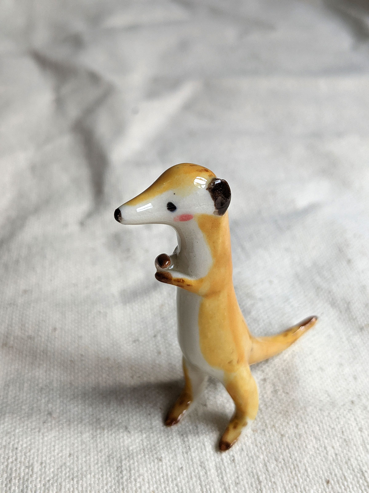 Meerkat Porcelain Figurine - Kness