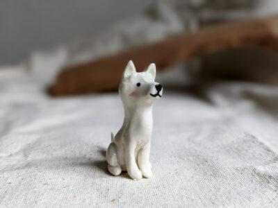 Scottish Terrier Porcelain Figurine