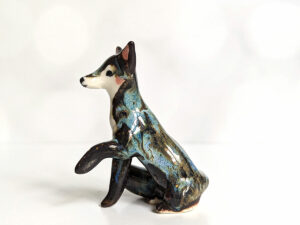 porcelain night fox