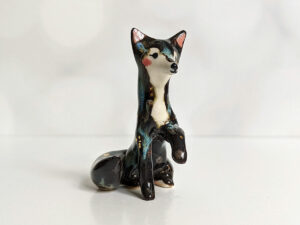 porcelain night fox