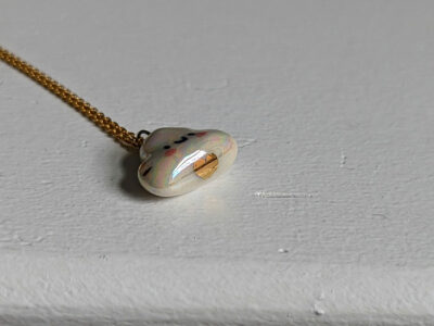 Porcelain pendant : Happy Cloud - Image 3