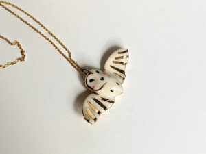 golden owl pendant