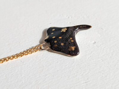 Porcelain Pendant - Manta Ray - Image 8