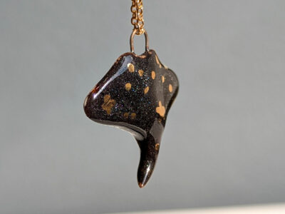 Porcelain Pendant - Manta Ray - Image 4
