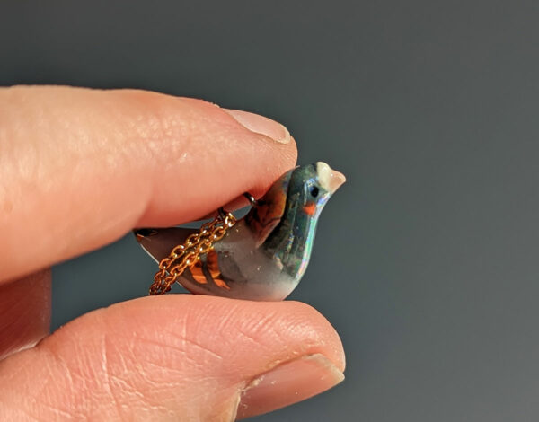 pigeon pendant