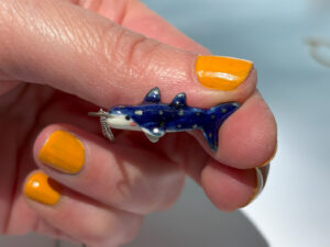 Pendentif Requin Baleine - Nuit étoilée