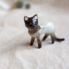 cat figurine seal point